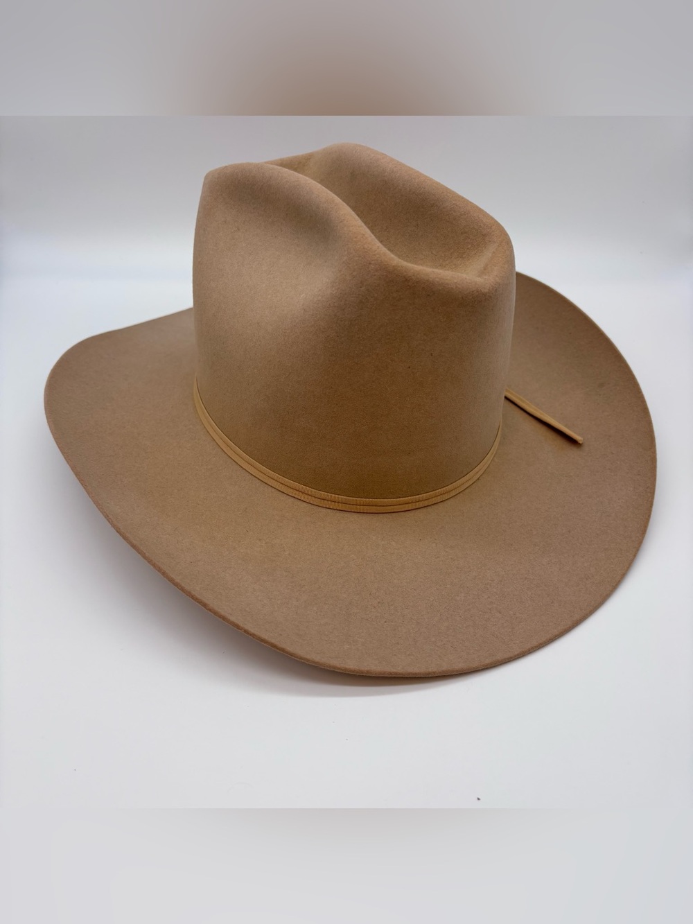 Vintage Resistol Self-Conforming XXX Beaver Fur Felt Cowboy Hat Size 7 1/4